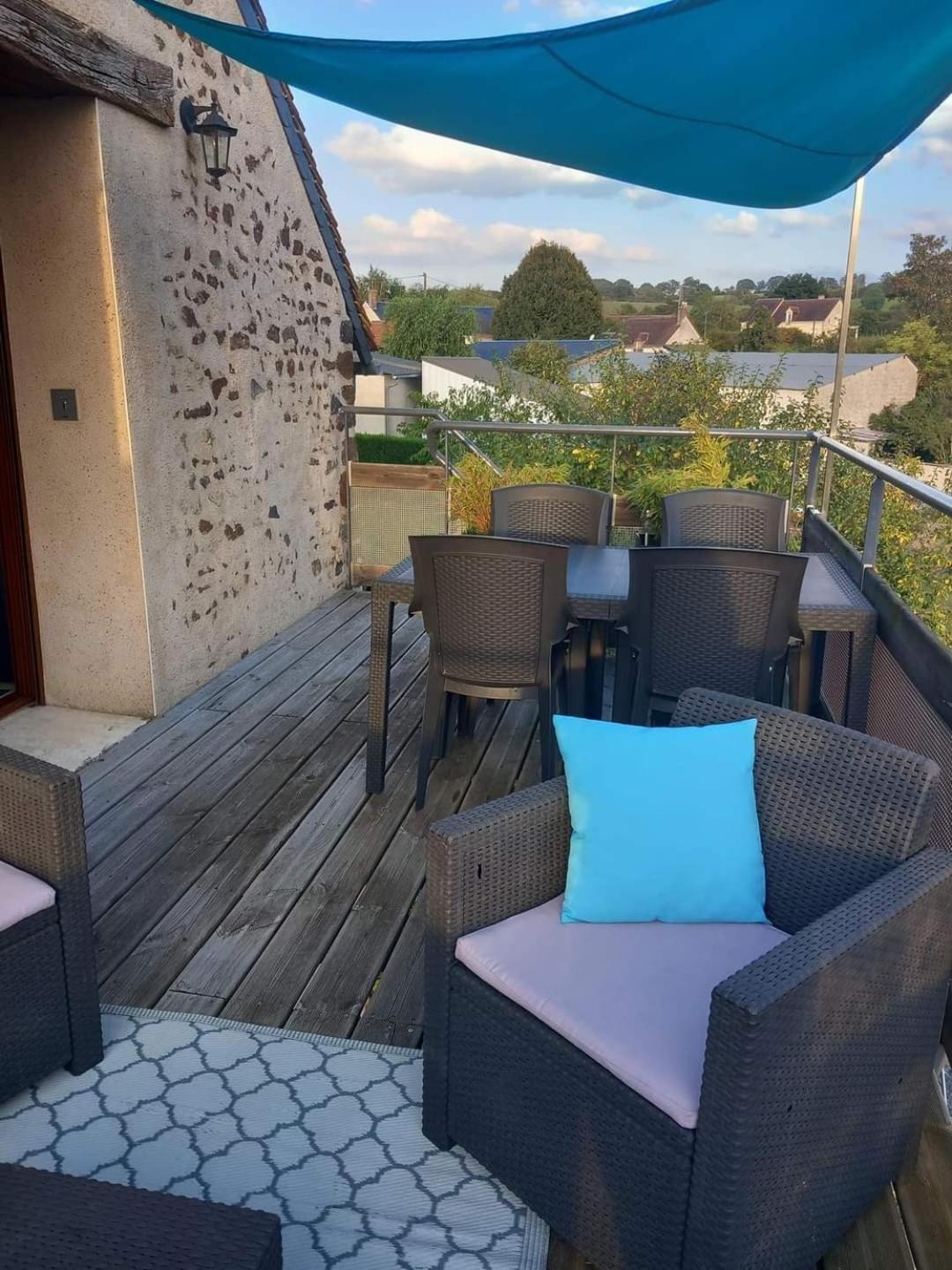 Gite Odeau Sarge-sur-Braye Exterior foto